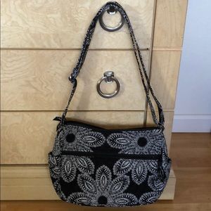 Vera Bradley Black and White Purse, NWOT